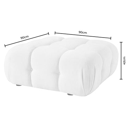 Bondi Pouffe - Rich Green - DUSK