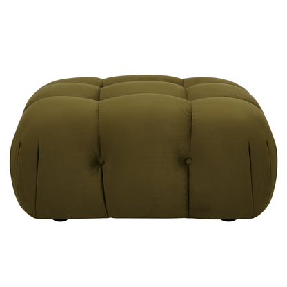 Bondi Pouffe Rich Green - DUSK