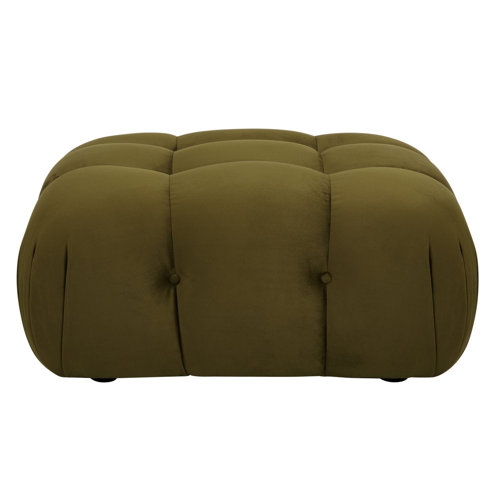 Bondi Pouffe Rich Green - DUSK