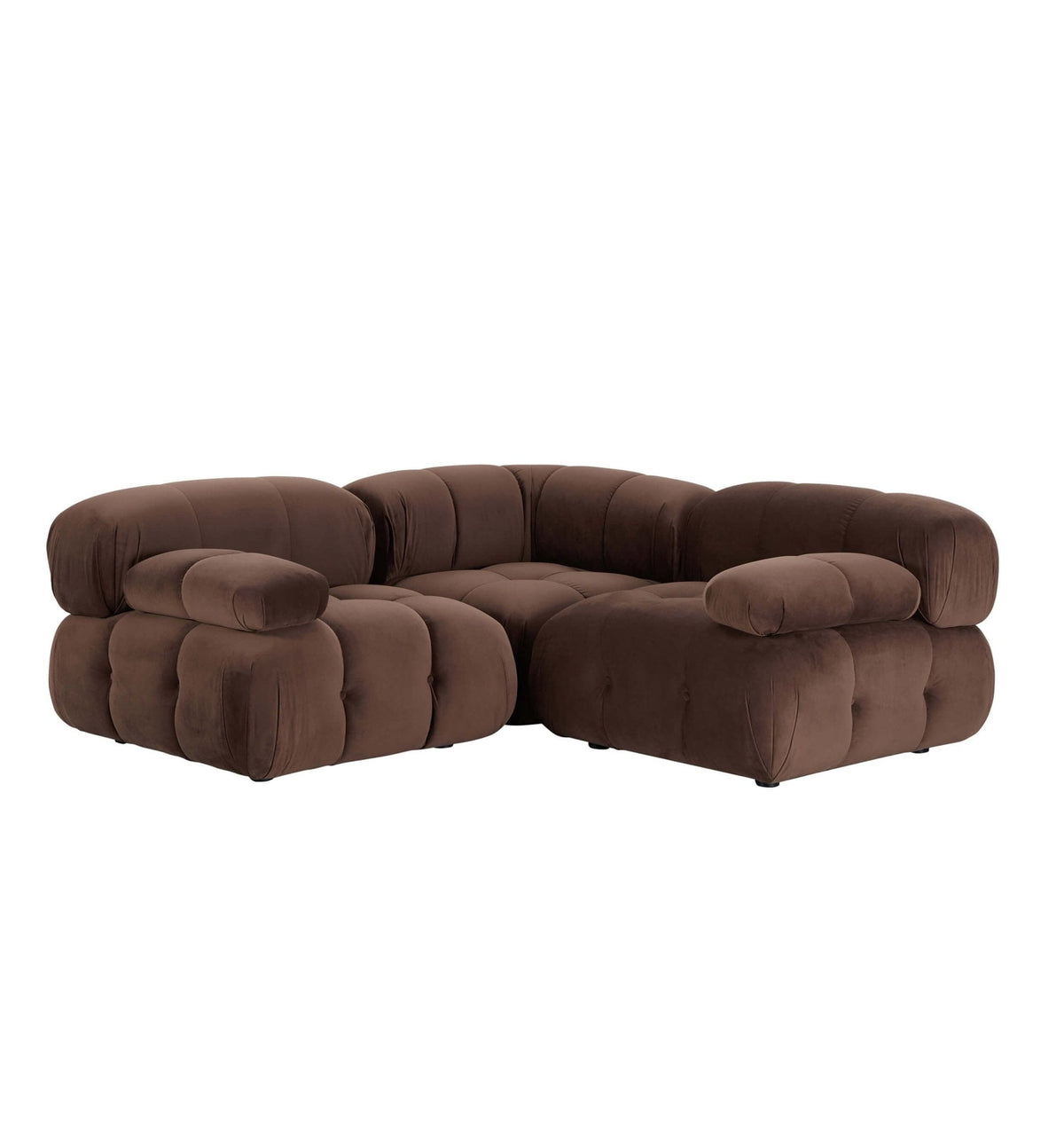 Bondi Small Corner Sofa - Cappuccino - DUSK