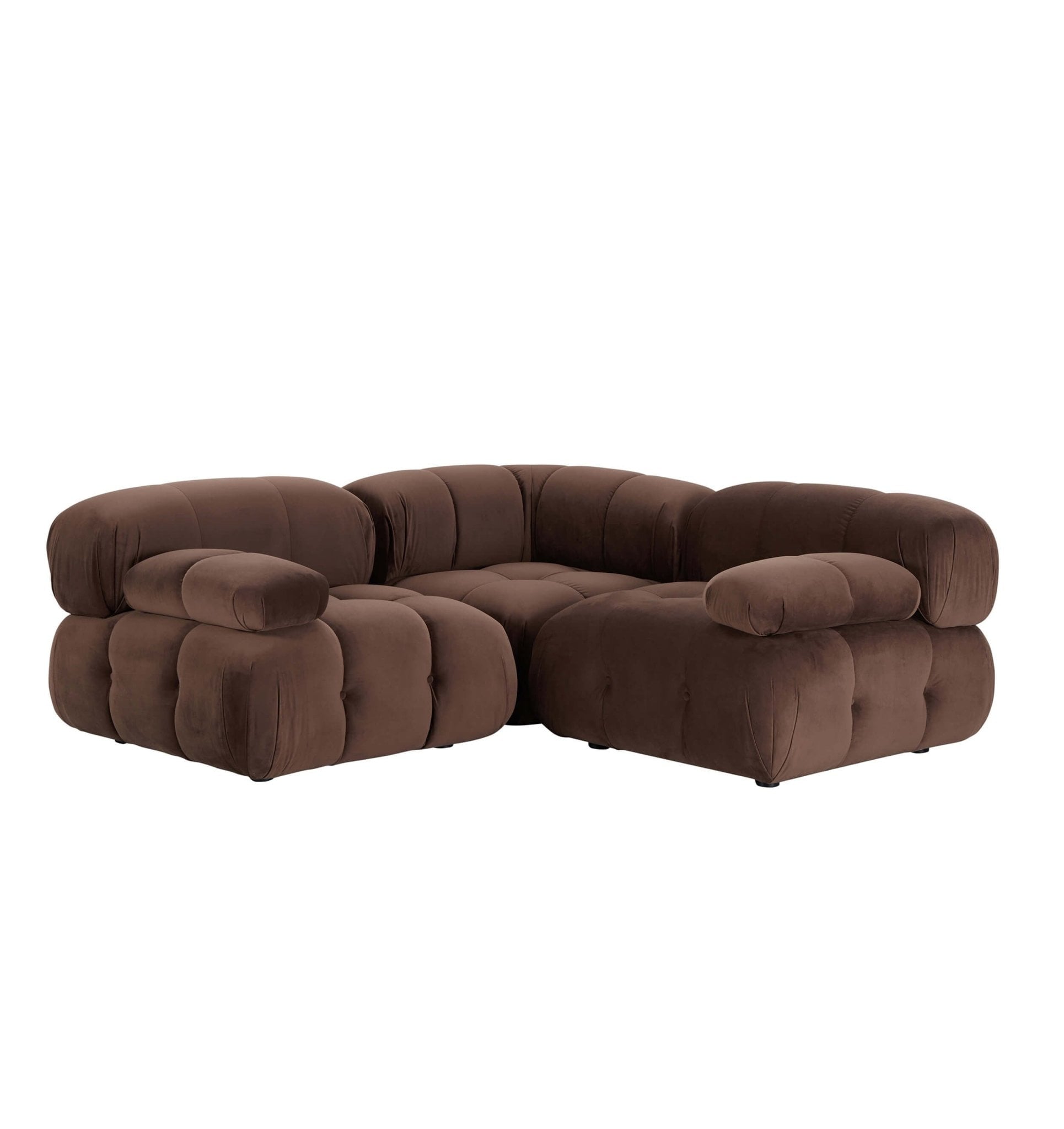 Bondi Small Corner Sofa - Cappuccino - DUSK