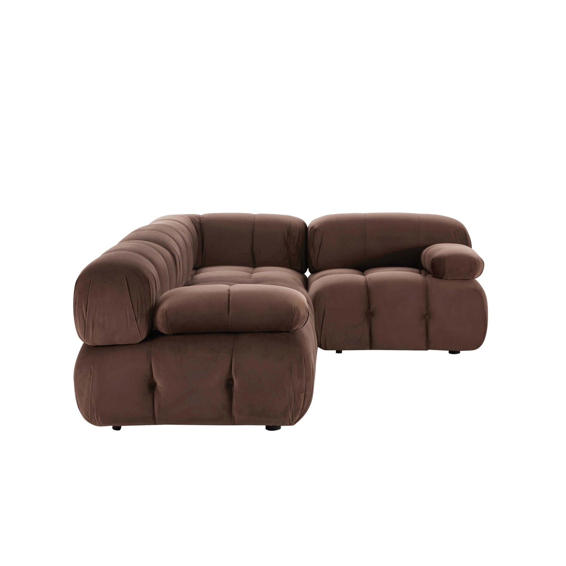 Bondi Small Corner Sofa - Cappuccino - DUSK