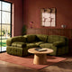 Bondi Small Corner Sofa - Rich Green - DUSK