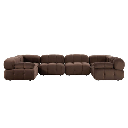 Bondi U Shape Sofa - Cappuccino - DUSK