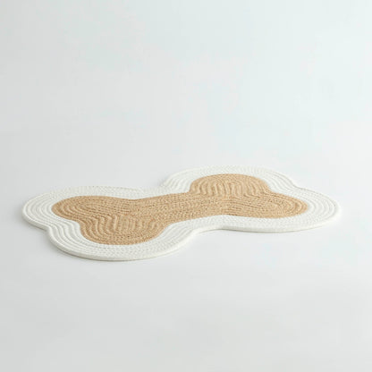Bone Jute Food Mat - Natural - DUSK