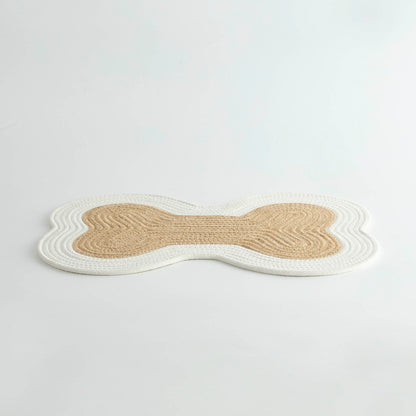 Bone Jute Food Mat - Natural - DUSK