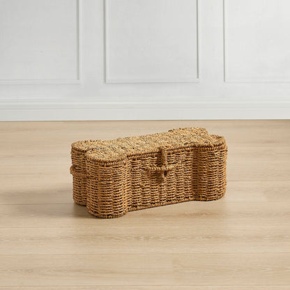 Bone Seagrass Storage Basket - Natural - DUSK