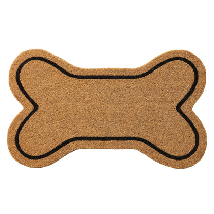 Bone Shaped Doormat - Natural - DUSK
