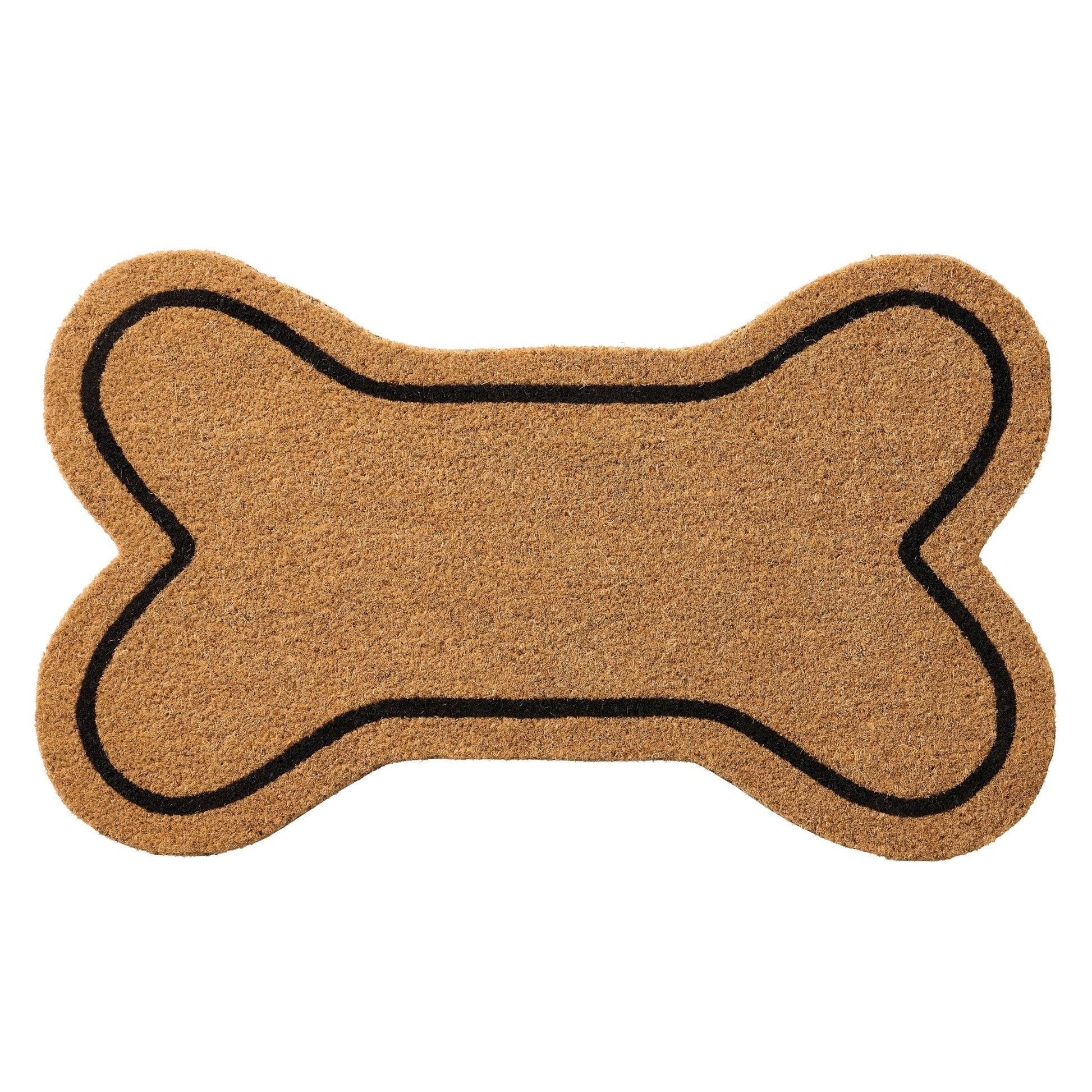 Bone Shaped Doormat - Natural - DUSK