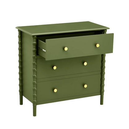 Bonnie 3 Drawer Chest - Olive - DUSK
