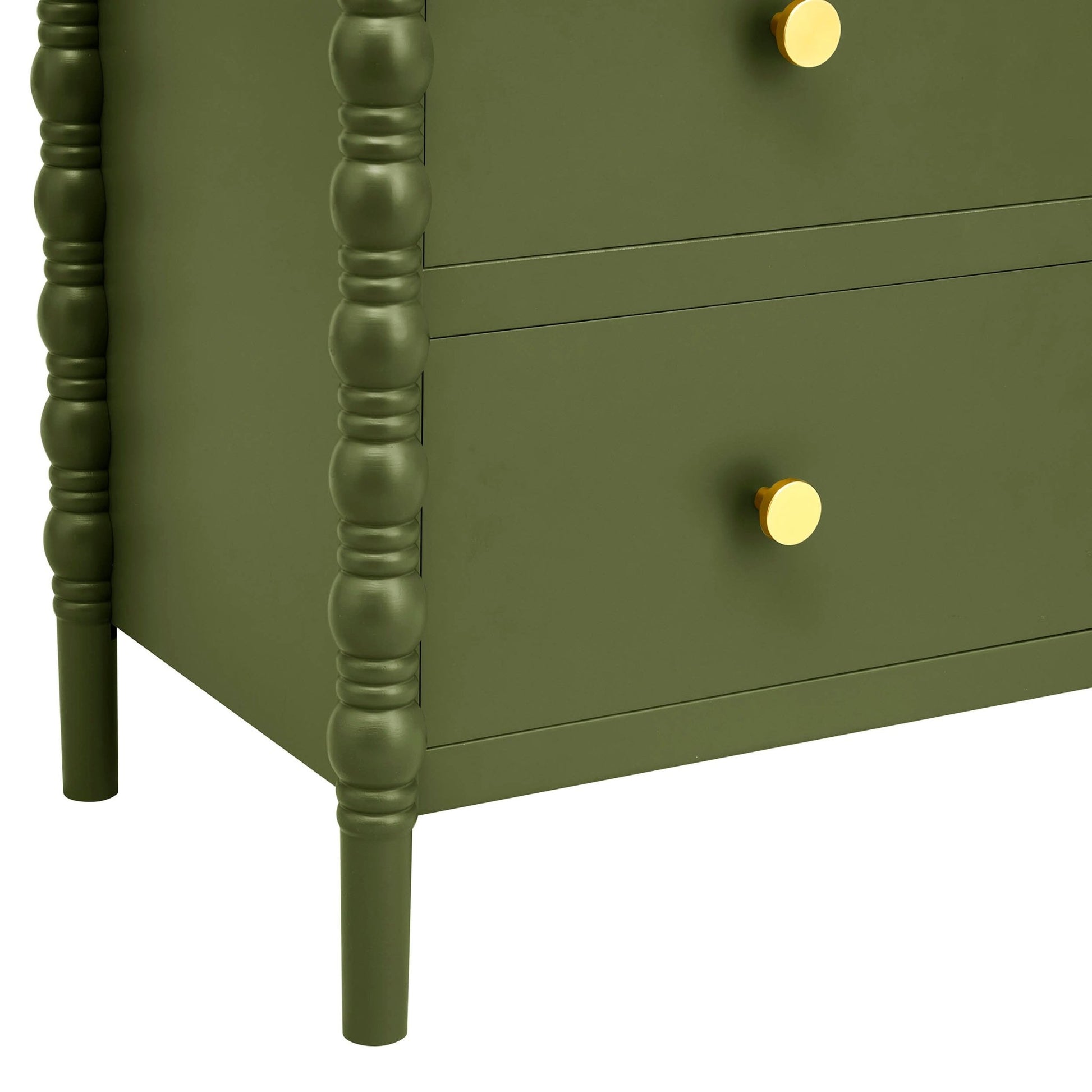 Bonnie 3 Drawer Chest - Olive - DUSK