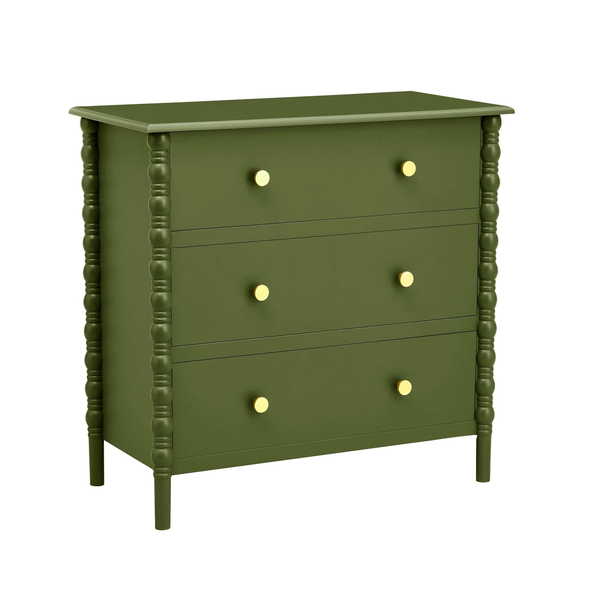 Bonnie 3 Drawer Chest - Olive - DUSK