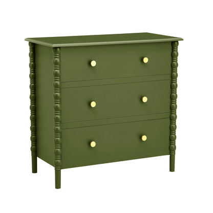 Bonnie 3 Drawer Chest - Olive - DUSK