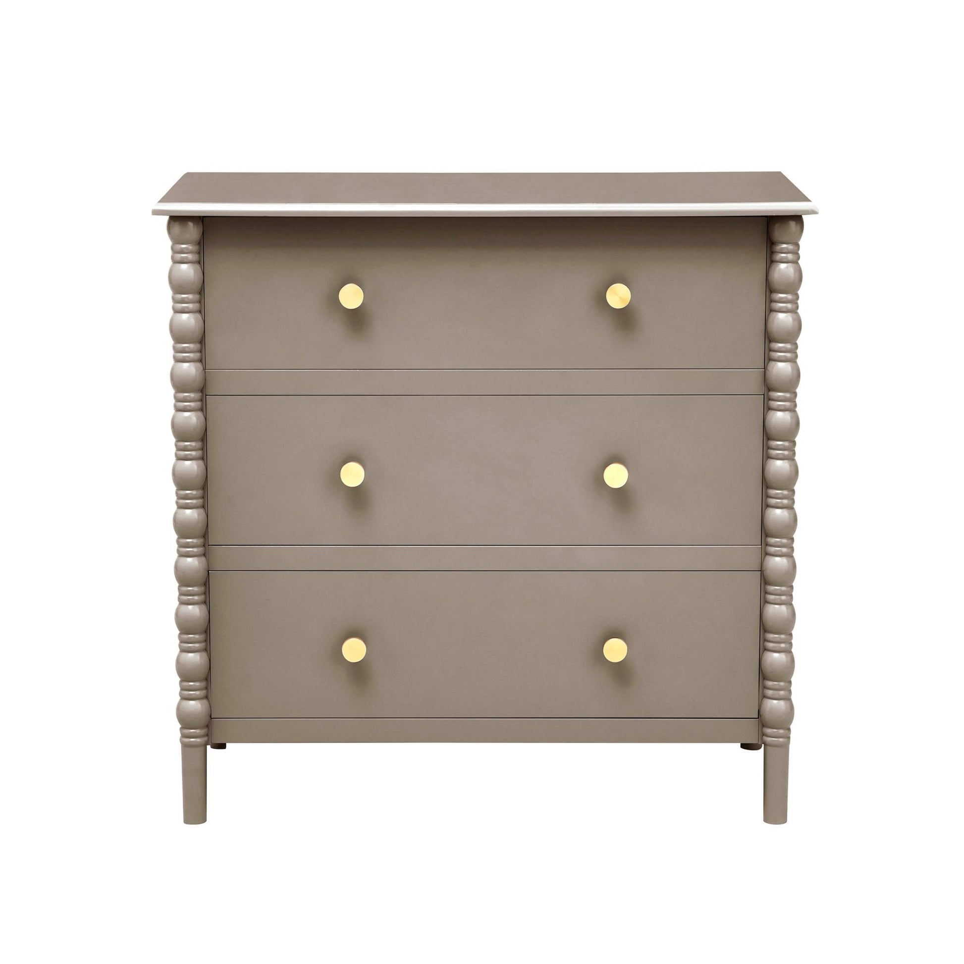 Bonnie 3 Drawer Chest - Taupe - DUSK