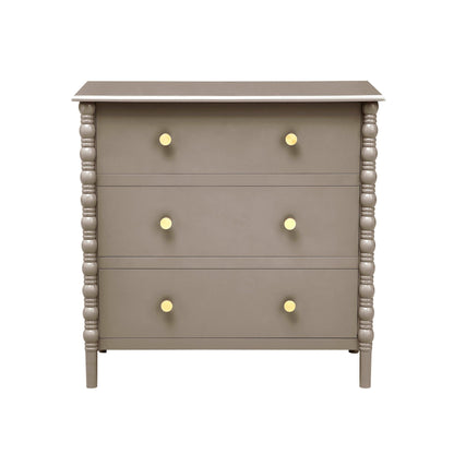 Bonnie 3 Drawer Chest - Taupe - DUSK
