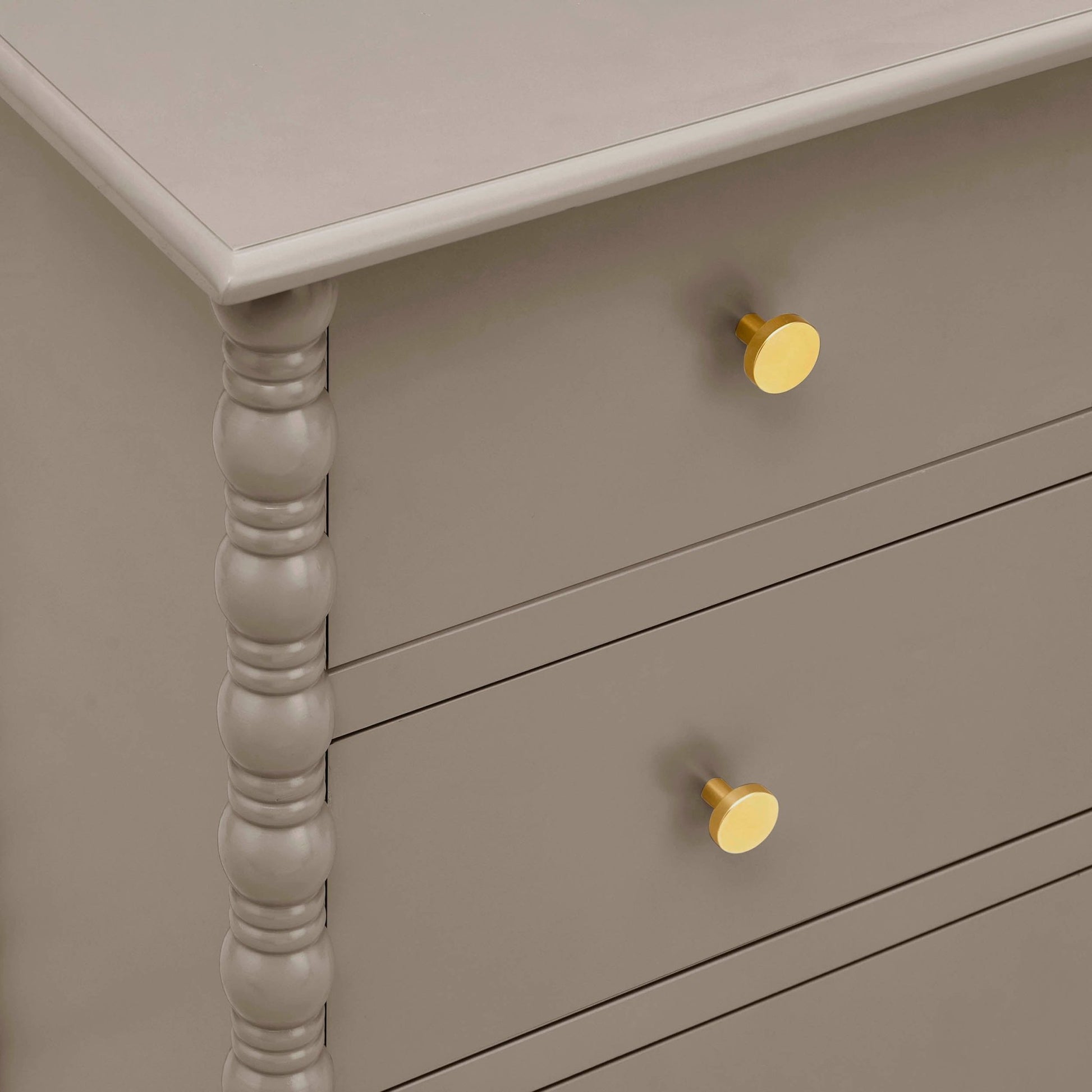 Bonnie 3 Drawer Chest - Taupe - DUSK