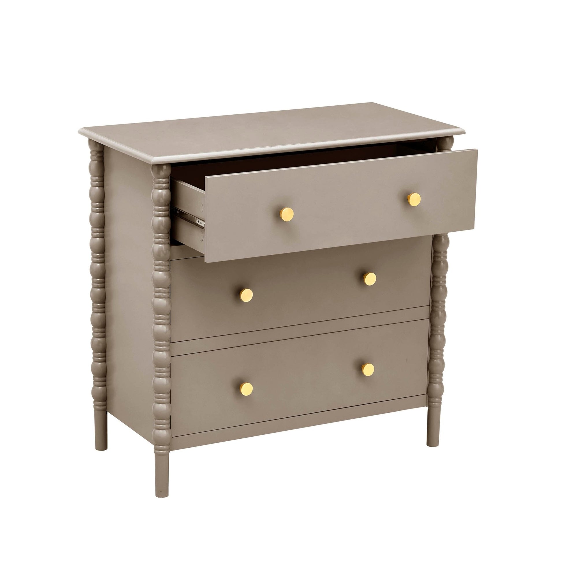 Bonnie 3 Drawer Chest - Taupe - DUSK