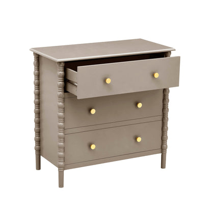 Bonnie 3 Drawer Chest - Taupe - DUSK
