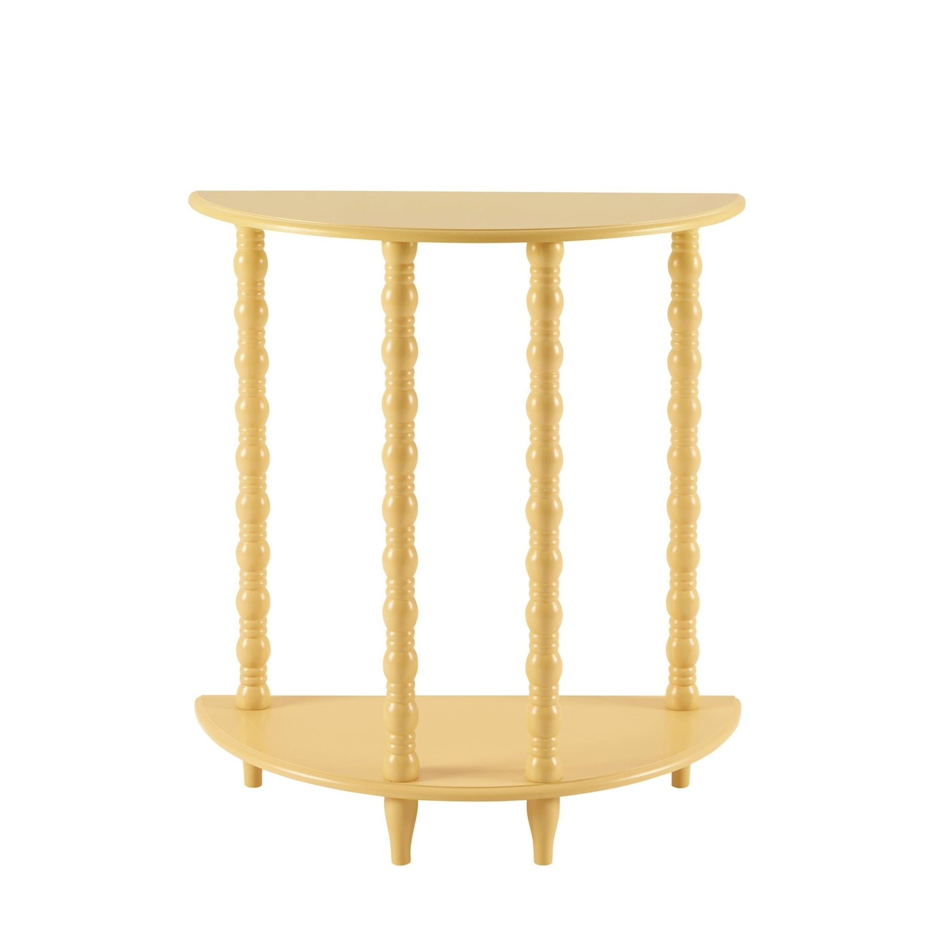 Bonnie Bobbin Console Table - Vibrant Yellow - DUSK