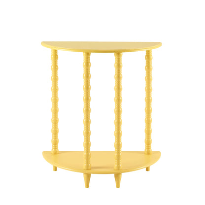 Bonnie Bobbin Console Table - Vibrant Yellow - DUSK