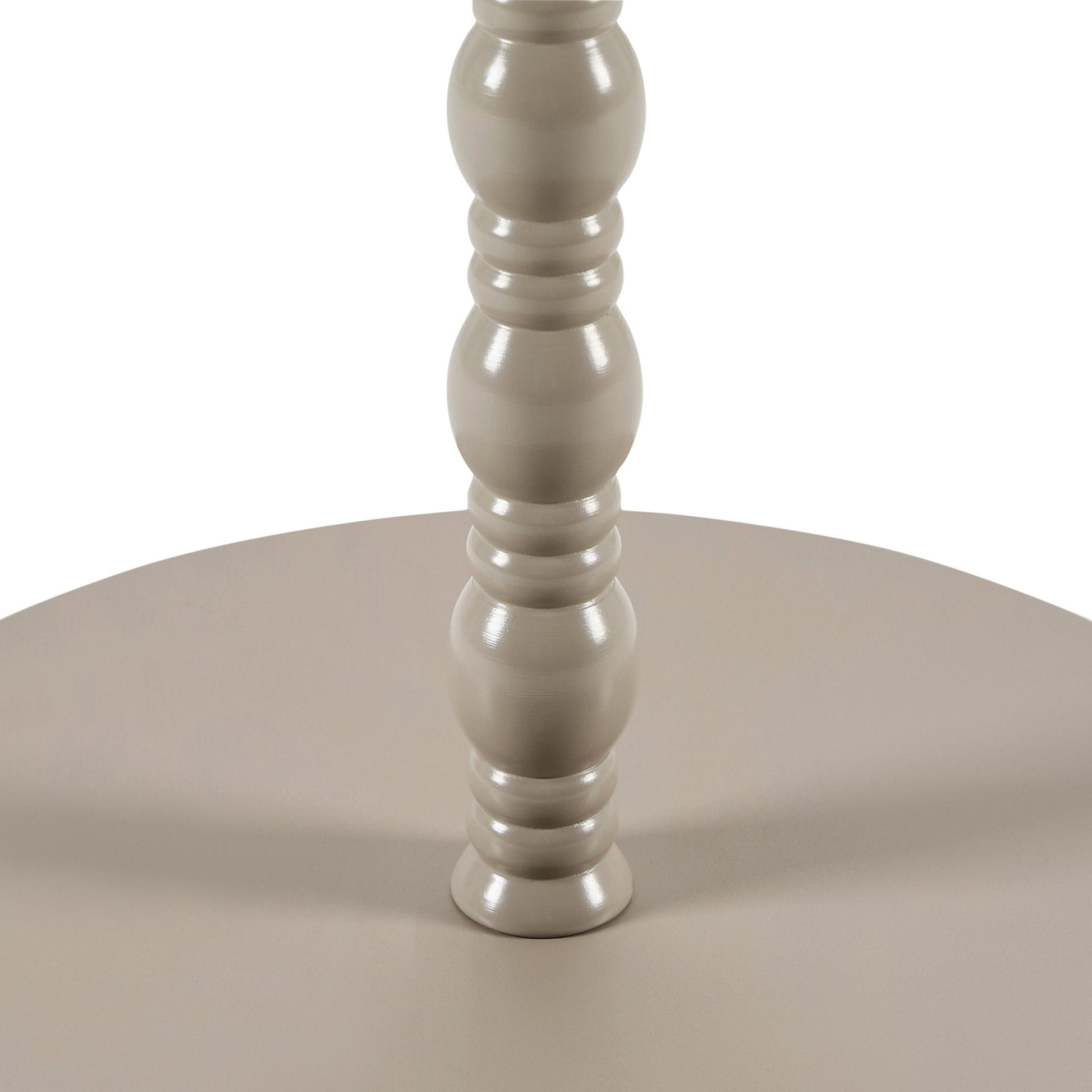 Bonnie Bobbin Side Table - Taupe - DUSK