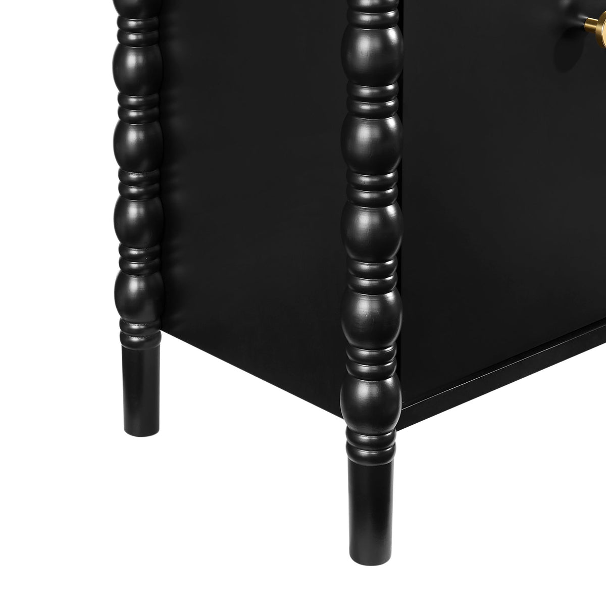Bonnie Under Sink Bathroom Cabinet - Black - DUSK