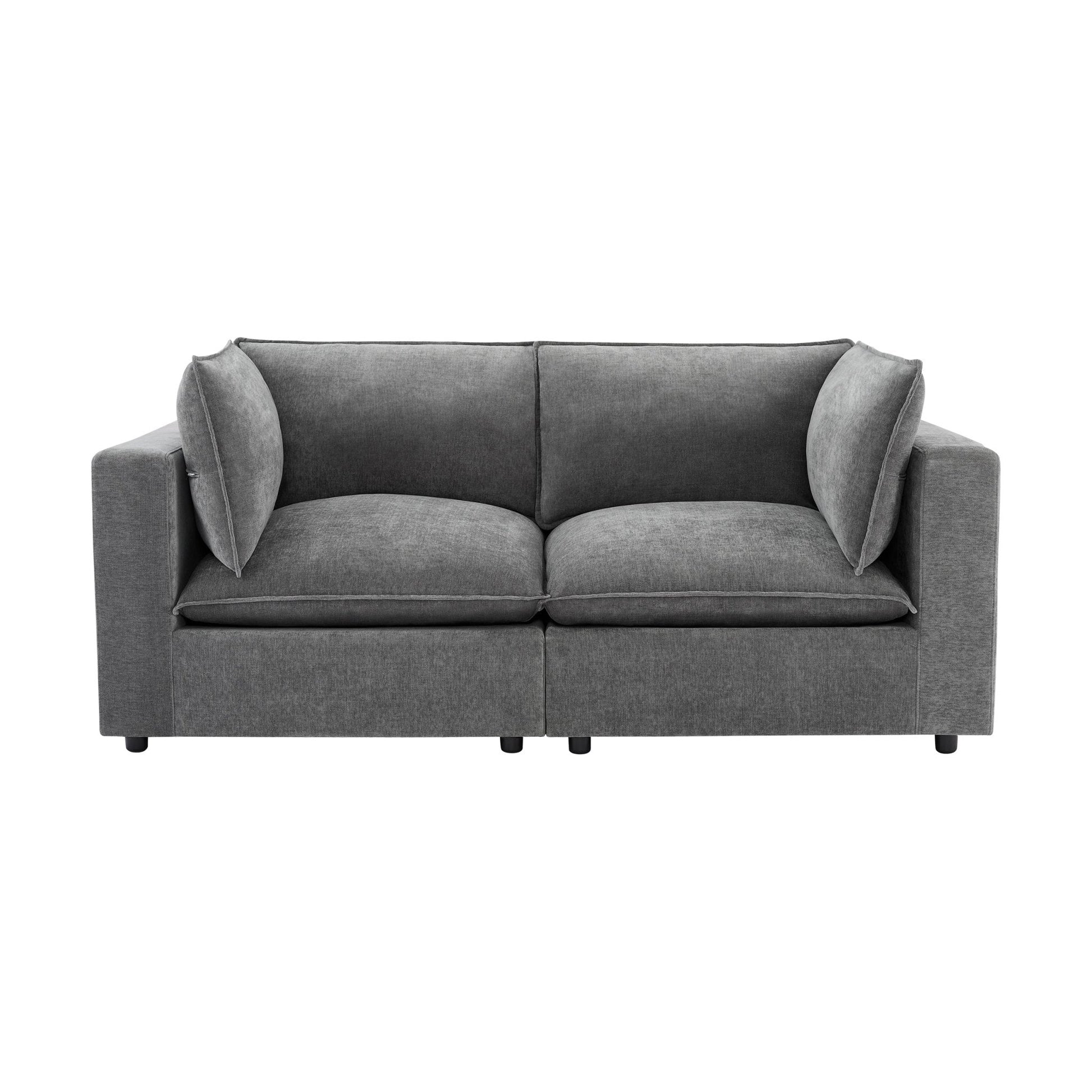 Boston 2 Seater Sofa - Grey - DUSK