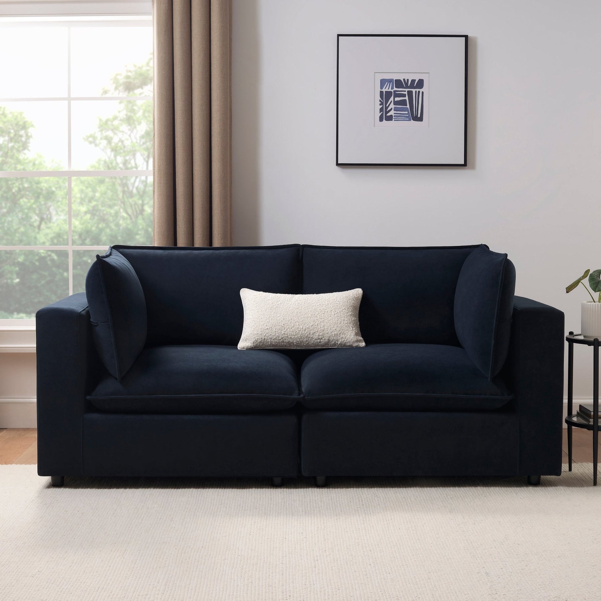 Boston 2 Seater Sofa - Midnight - DUSK