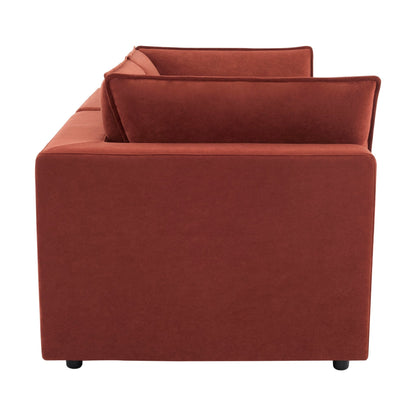 Boston 2 Seater Sofa - Rust - DUSK