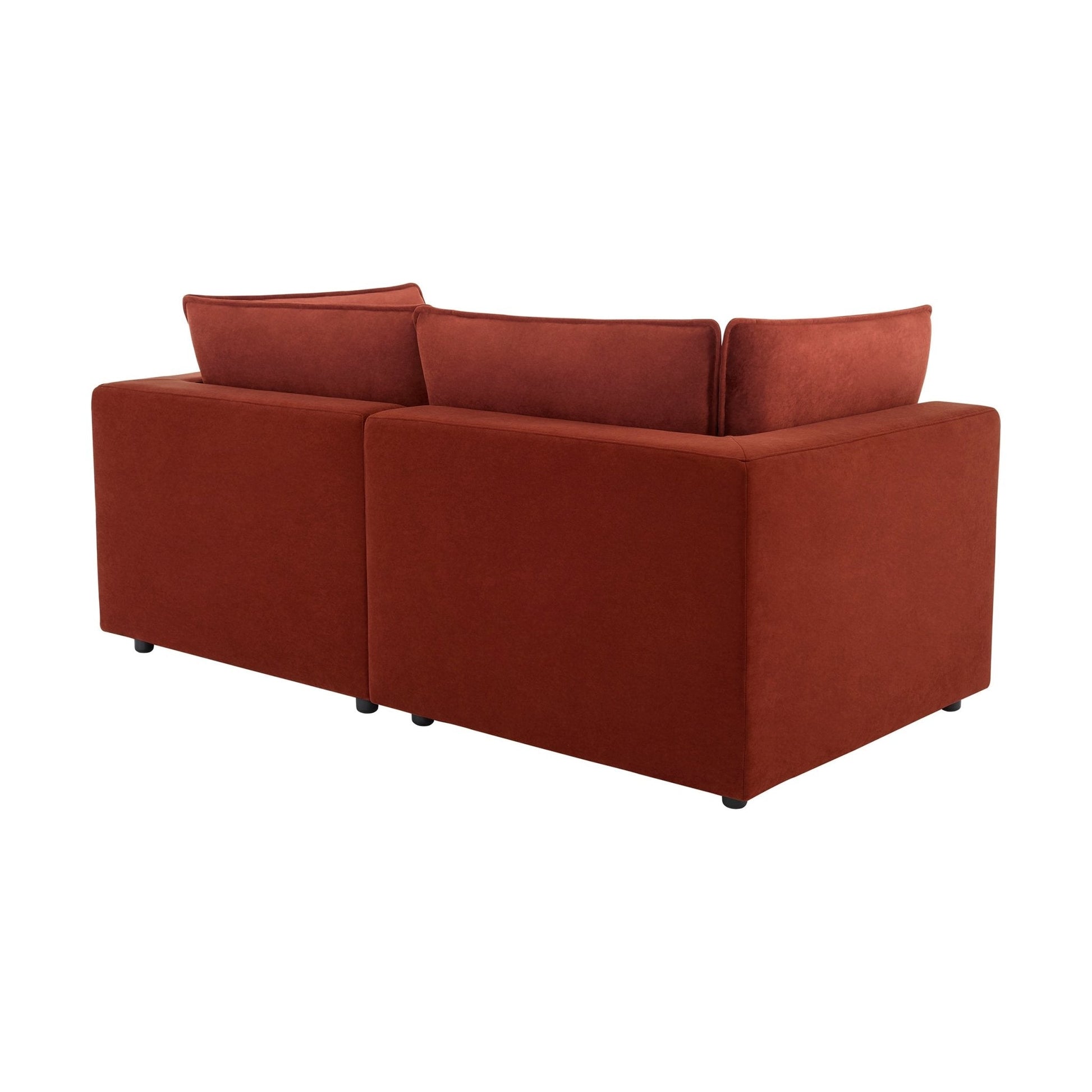 Boston 2 Seater Sofa - Rust - DUSK