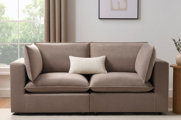 Boston 2 Seater Sofa - Sand - DUSK