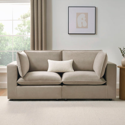 Boston 2 Seater Sofa - Stone - DUSK