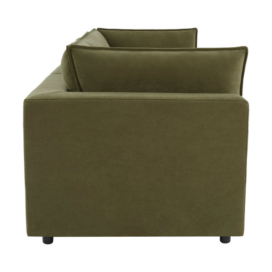 Boston 3 Seater Sofa - Olive - DUSK