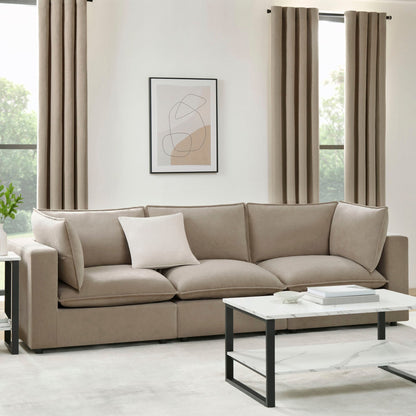 Boston 3 Seater Sofa - Stone - DUSK