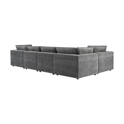 Boston Large Left Hand L - Shape Sofa - Grey - DUSK