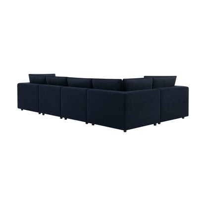 Boston Large Left Hand L - Shape Sofa - Midnight - DUSK