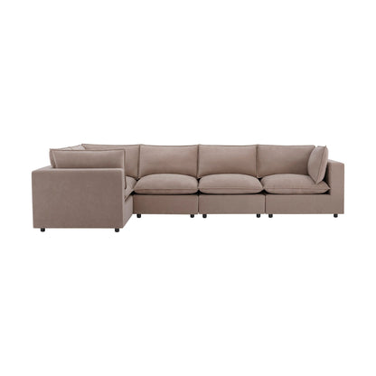 Boston Large Left Hand L - Shape Sofa - Sand - DUSK