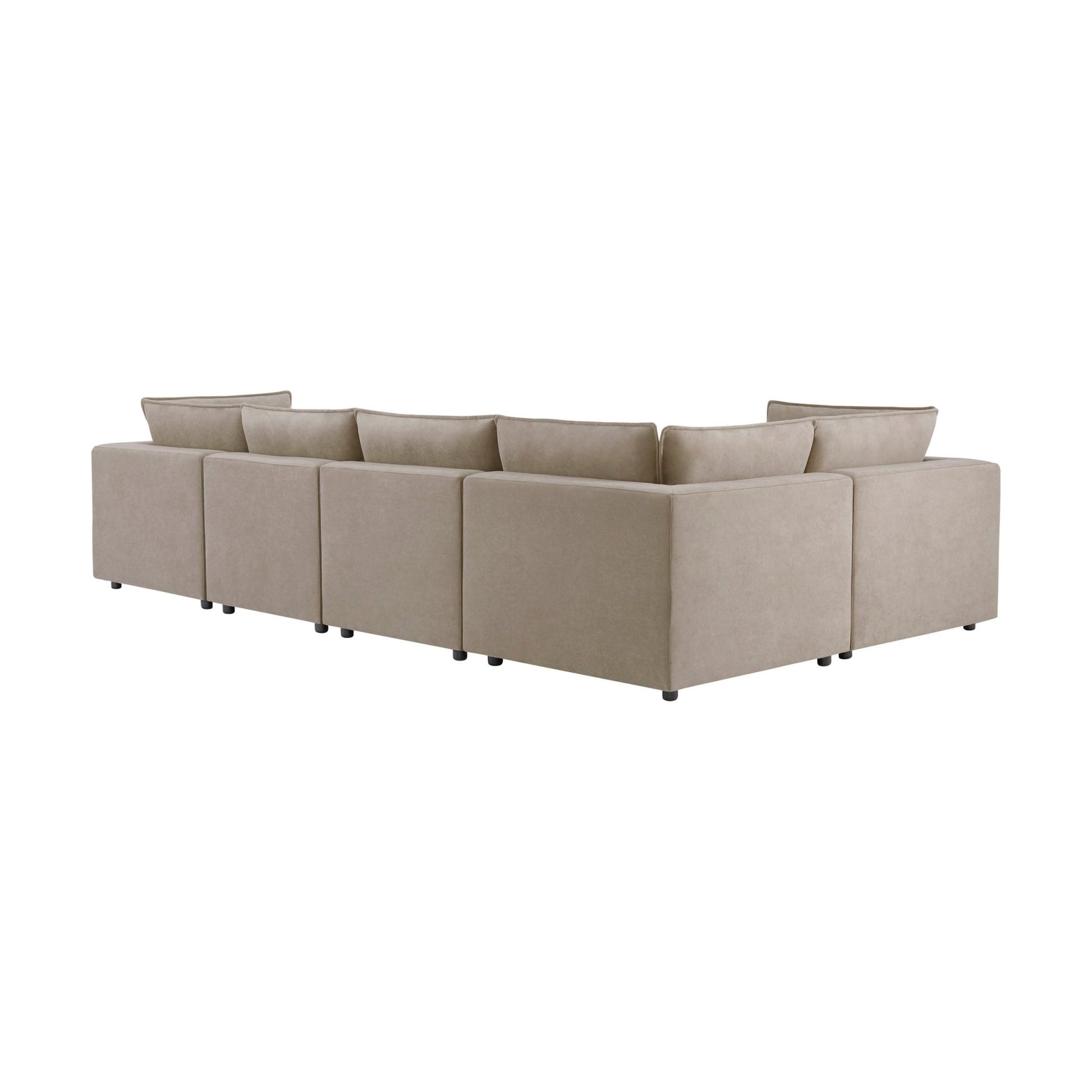 Boston Large Left Hand L - Shape Sofa - Stone - DUSK