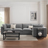 Boston Large Right Hand L - Shape Sofa - Grey - DUSK