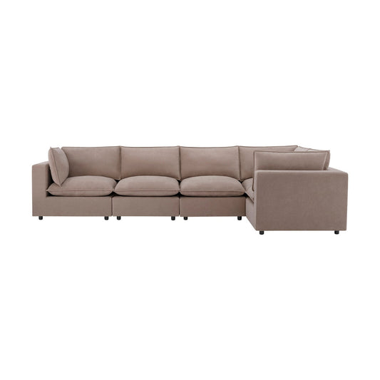 Boston Large Right Hand L - Shape Sofa - Sand - DUSK