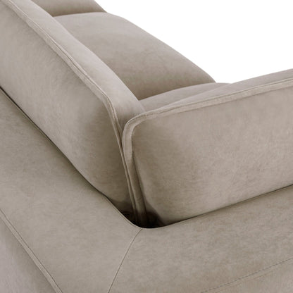 Boston Left Hand Corner Sofa - Stone - DUSK