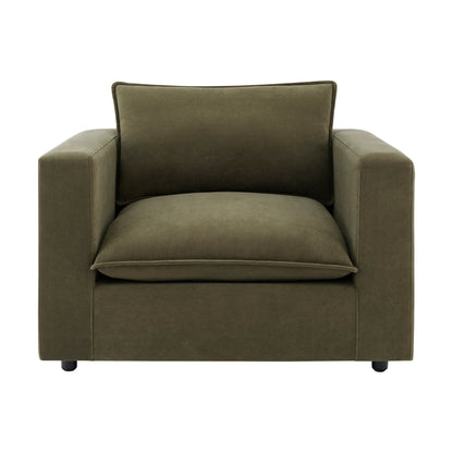 Boston Loveseat - Olive - DUSK