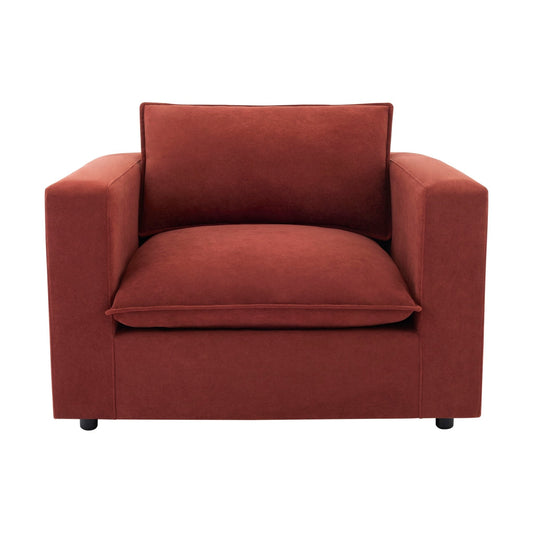 Boston Loveseat - Rust - DUSK