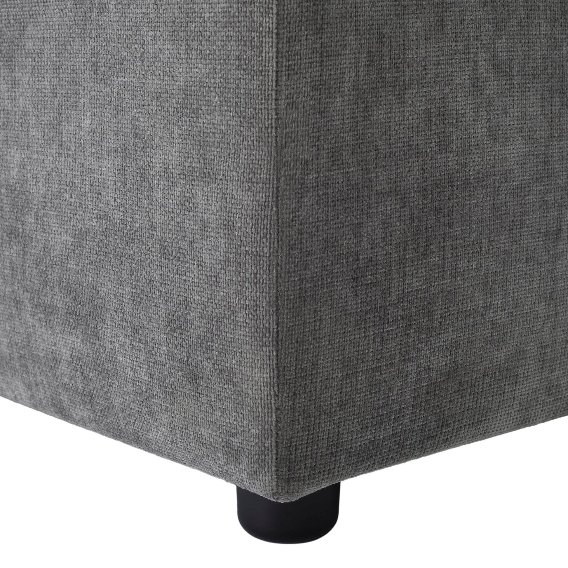 Boston Pouffe - Grey - DUSK