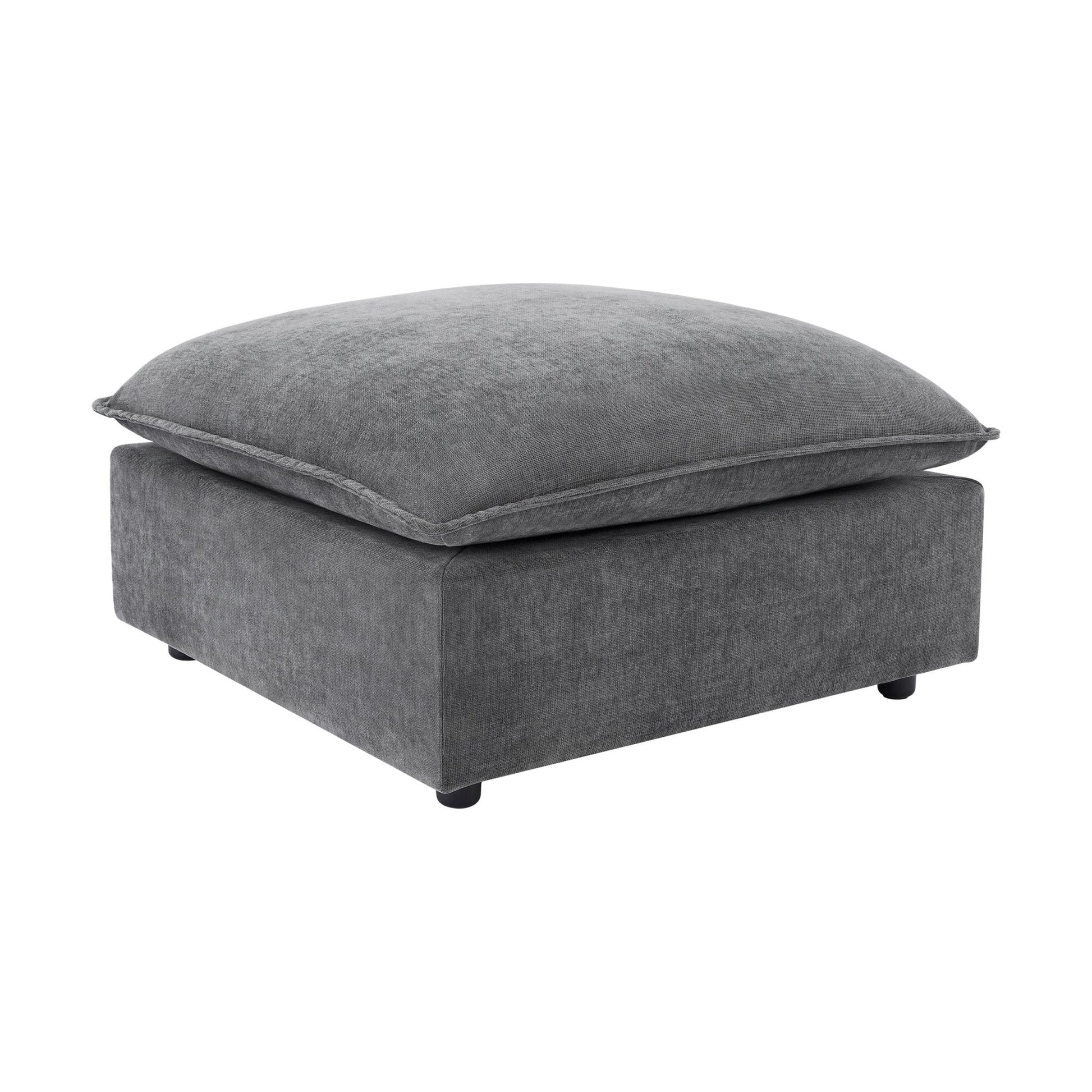 Boston Pouffe - Grey - DUSK