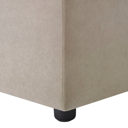 Boston Pouffe - Stone - DUSK