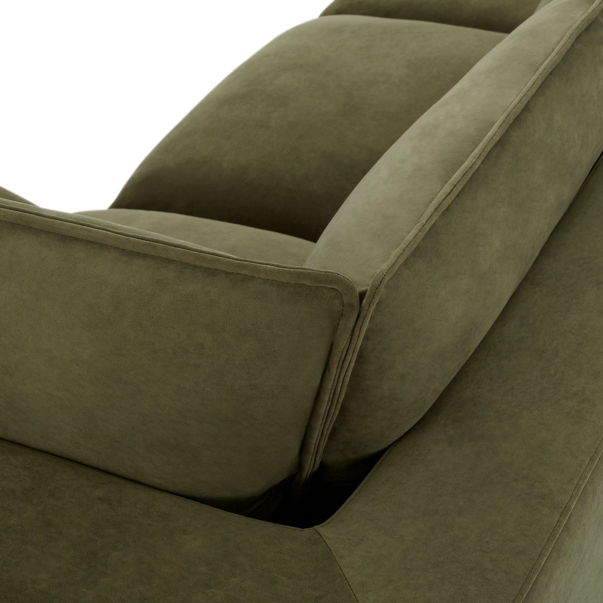 Boston Right Hand Corner Sofa - Olive - DUSK