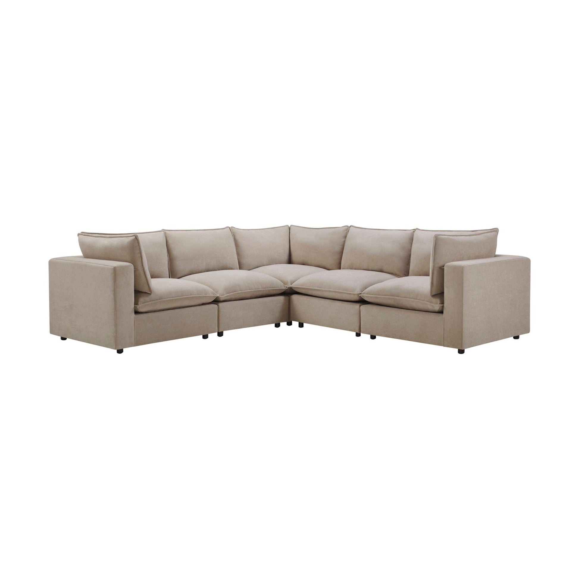 Boston Right Hand Corner Sofa - Stone - DUSK