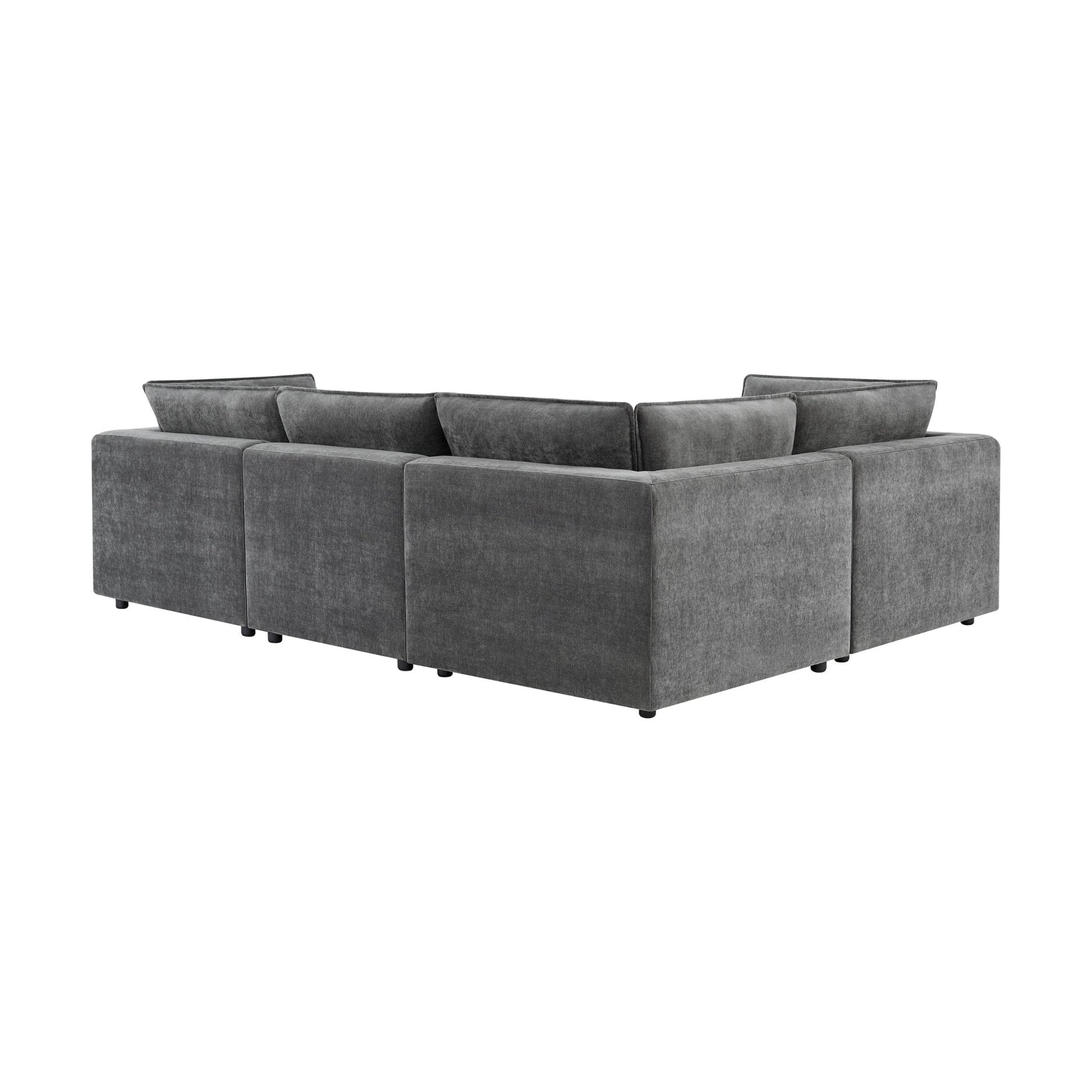 Boston Small Left Hand L - Shape Sofa - Grey - DUSK