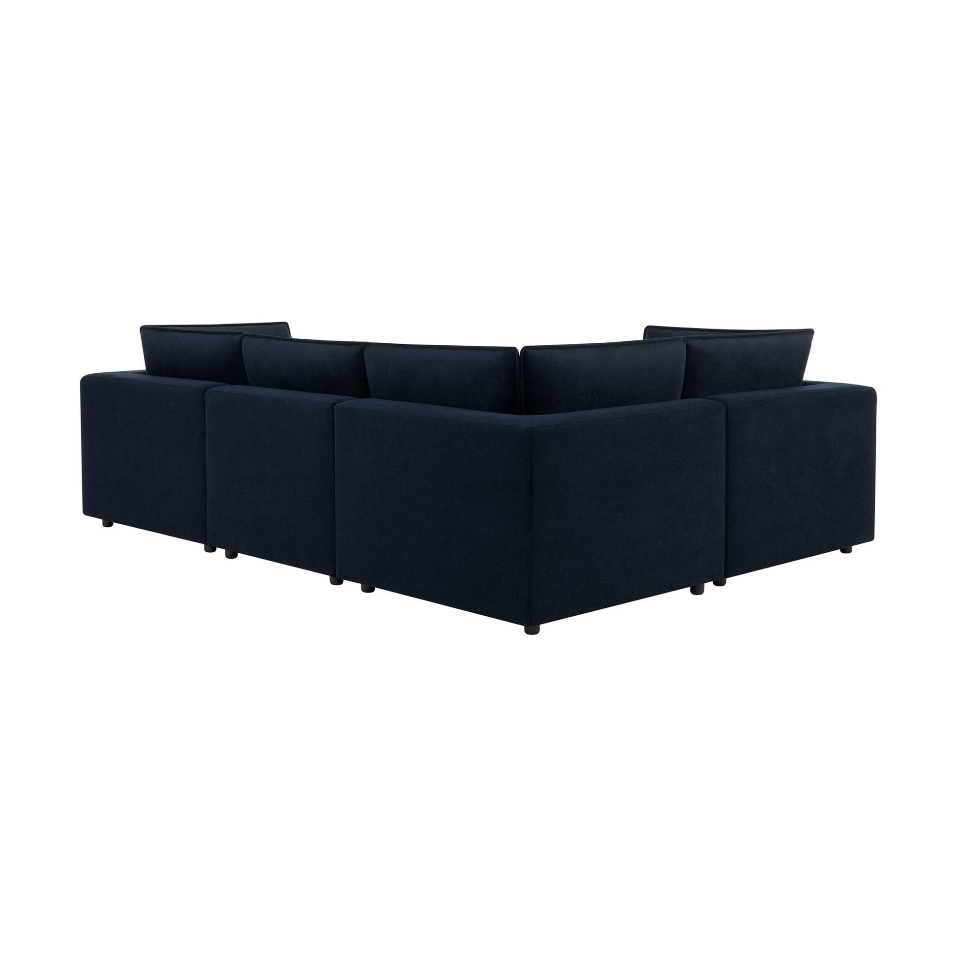 Boston Small Left Hand L - Shape Sofa - Midnight - DUSK